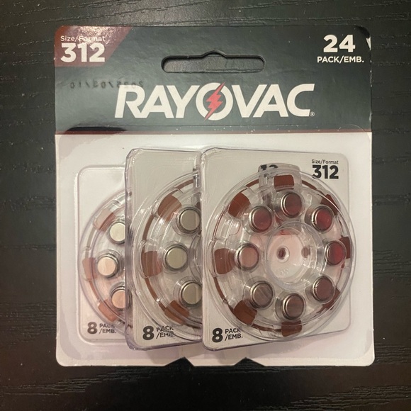 RAYOVAC BATTERIES SIZE 312 - Picture 2 of 4